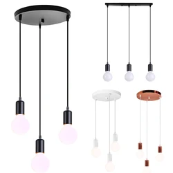 Nordic Led Pendant Lights for Dining Room Kitchen Modern Chandelier Minimalist Indoor Hanging Lighting Fixture e27 Pendant Lamp