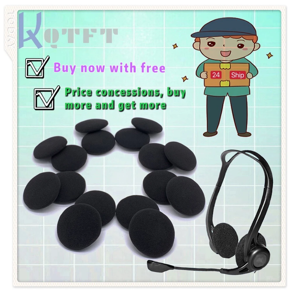 

Earpads Sponge for Panasonic RP-HT010 RPHT010 Headset cotton Earmuff Cover Cups Sleeve pillow Repair Parts