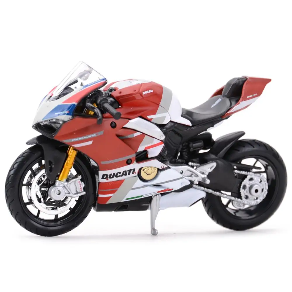 Коллекционные ретро-автомобили Maisto 1:18 Ducati Panigale V4 S гоночные статические литые аксессуары