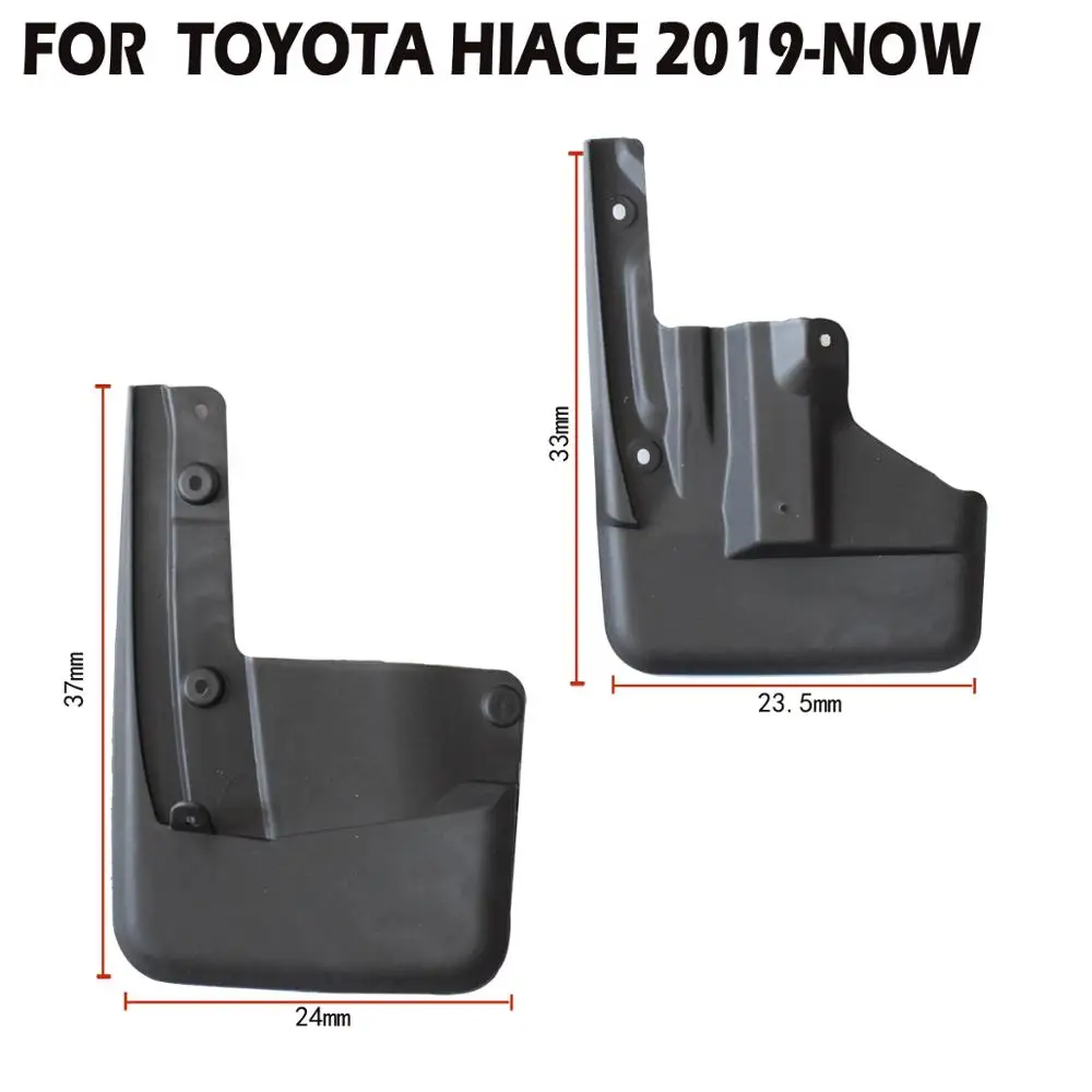 ハイエース Mud Flaps G​ranace Majesta Granvia Quantum  Mudguards Fender for Toyota Hiace hi ace solemio 2019 2020 2021 2022 YC101079