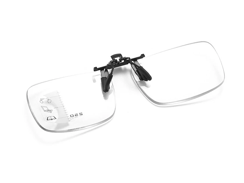 Clip-On-Lesebrille mit Vergrößerungsfunktion, Anti-Blaulicht, für Damen und Herren, zum Sehen in der Nähe und in der Ferne, Clip-Linsen, Presbyopie-Brille +1,0~+3,5 – Detail 14