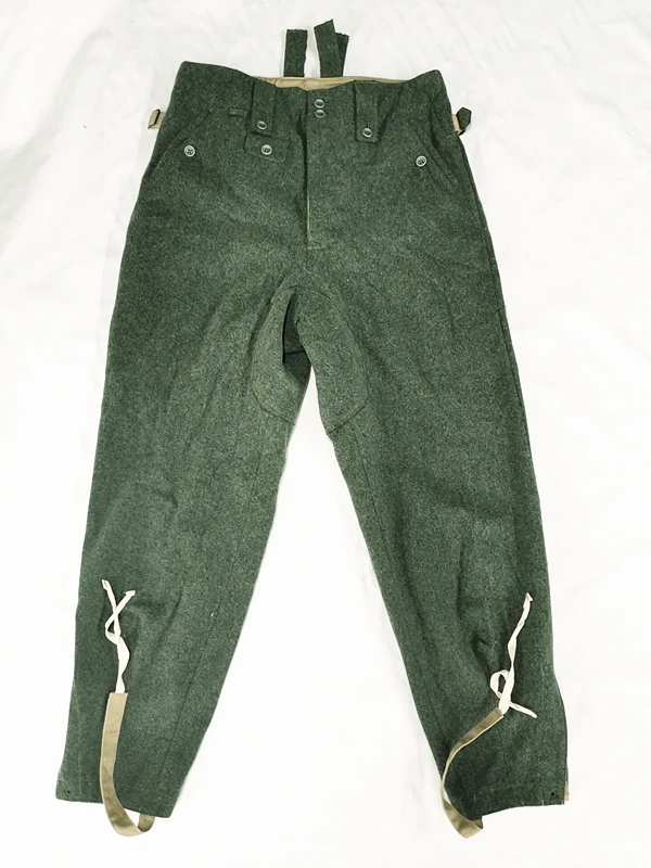 

EMD WWII German Heer M43 Fieldgrey wool trousers keilhosen