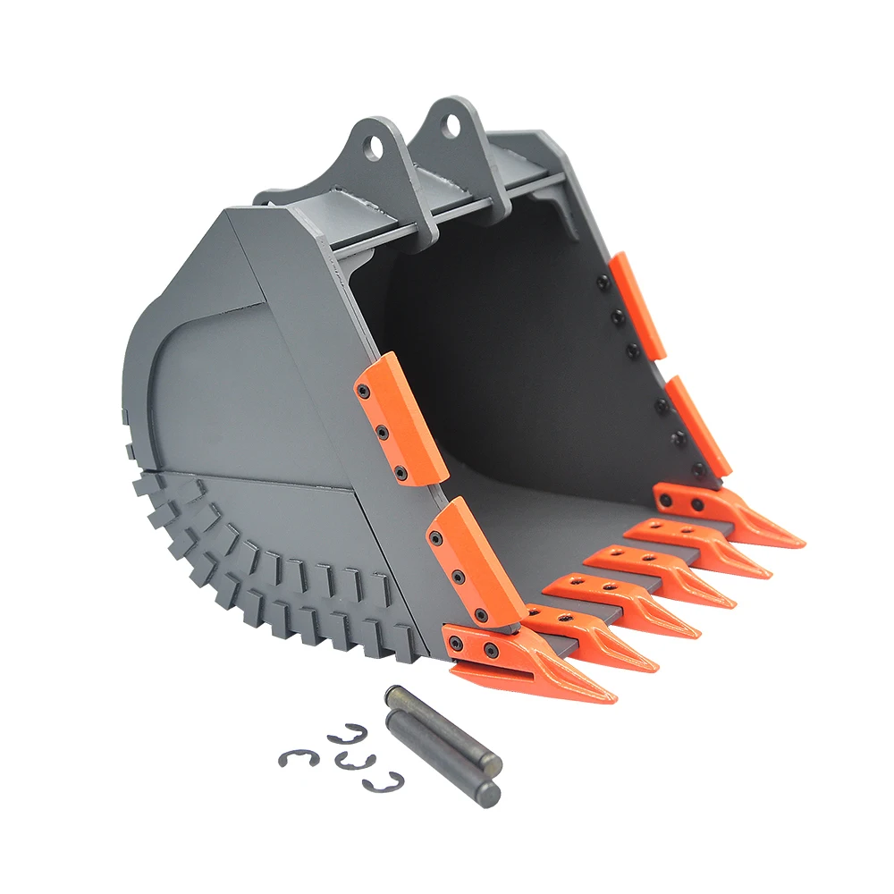 RC Full Metal 360L Excavator Ripper Bucket assembly For 1/14 RC Hydraulic Excavator JD-106 Engineering vehicle Parts