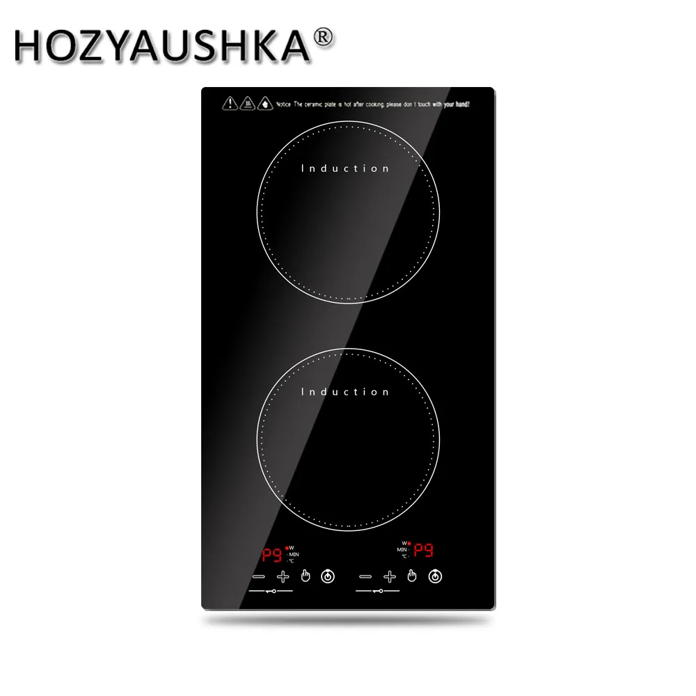 HOZYAUSHKA Double-head Induction Cooker 1200W+1800W High Power Induction Cooker Model DX8