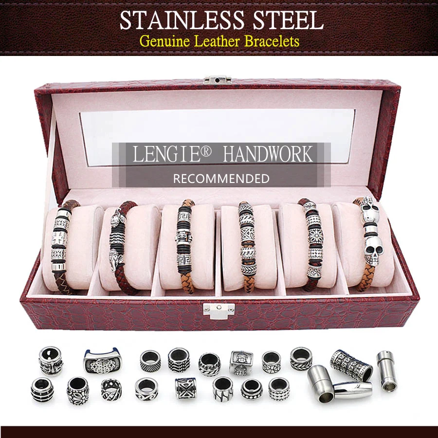 Stainless Steel Animal Eagle Head Claws Small Hole Beads Charms for Beaded Bracelet Necklace Jewelry Making Accessories 4Pcs