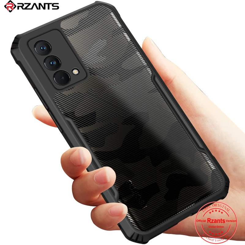 Rzants For OPPO Realme GT Mater Edition Case Hard [Camouflage] Shockproof Slim Camera Protection Cover