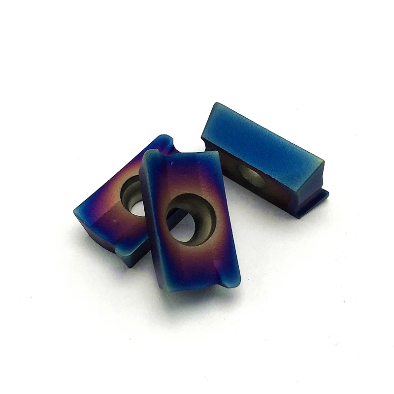 APKT1604 PDTR indexable Milling inserts High-quality Nano blue coating steel processing Carbide Insert Metal lathe tool