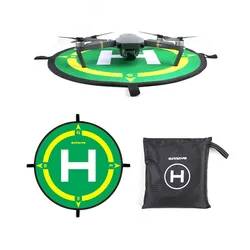 50CM Drone Fast-fold Landing Pad for Mavic Air 2 Mini  Pro Mavic 2 Drone Universal Rubber Apron Accessories