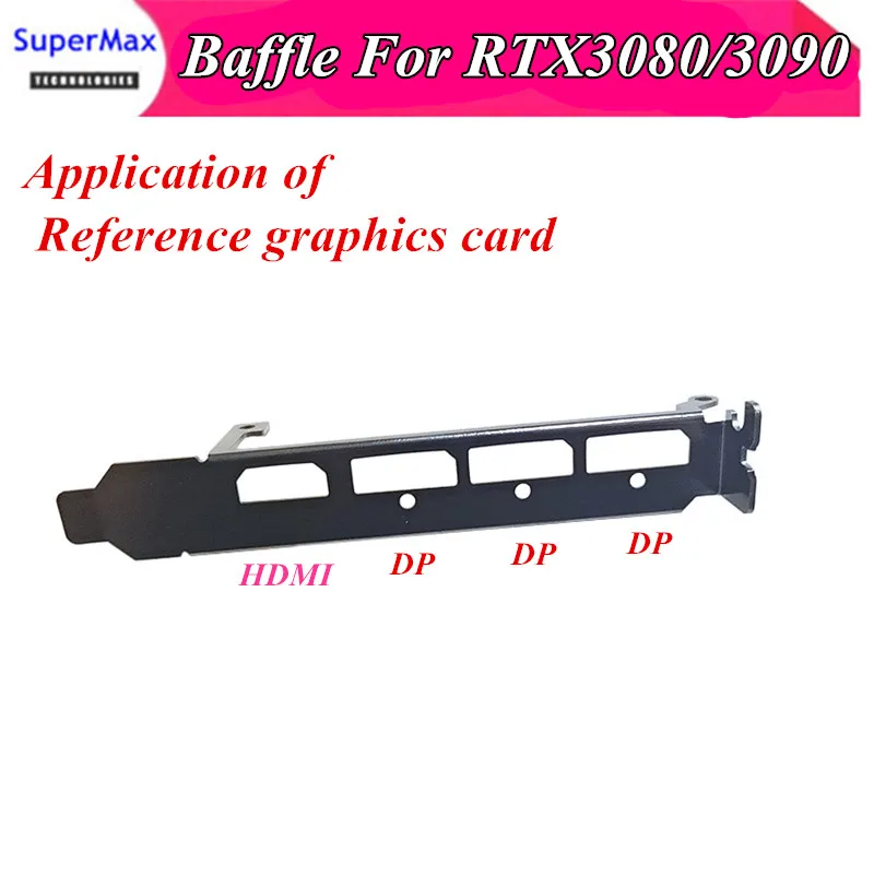 High-quality Baffle is Suitable for RTX 3080 3090 Founders Edition Graphics Card bracket Single Slot PCI Baffle 1pcs