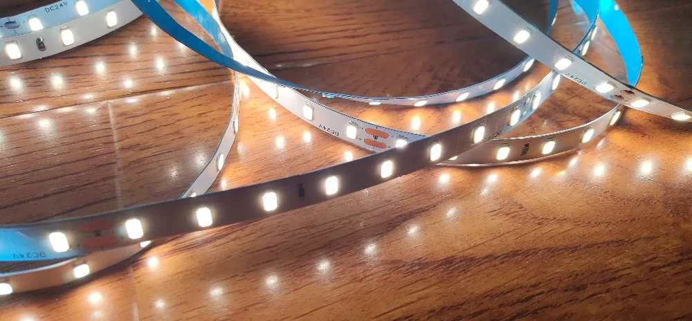 DIY LED U-HOME Hohe CRI Ra 95 + DC24V LED Streifen Lichter SMD5630 Ultra Helle 9000-10000lm Warmes Weiß/Tageslicht weiß Nonwaterproof – Detail 6