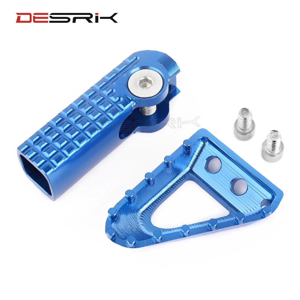 New Motorcycle 2019 CNC Blue Brake Shifter Lever Pedal Step Tip For Husqvarna TC125 FC250 FC350 FC450 2016 ALL 125-501 2017-2019