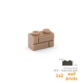 400 piezas beige oscuro