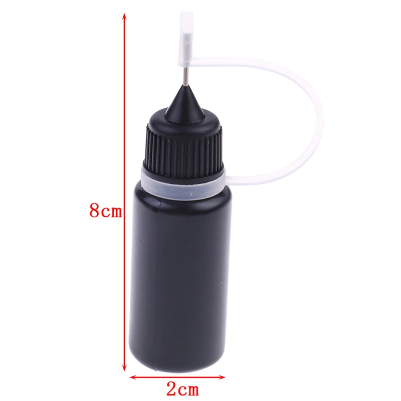 5/10pcs 10/30ml Empty Plastic Squeezable Dropper Bottles Eye Liquid Dropper Needle Tip Drop Refillable Bottle