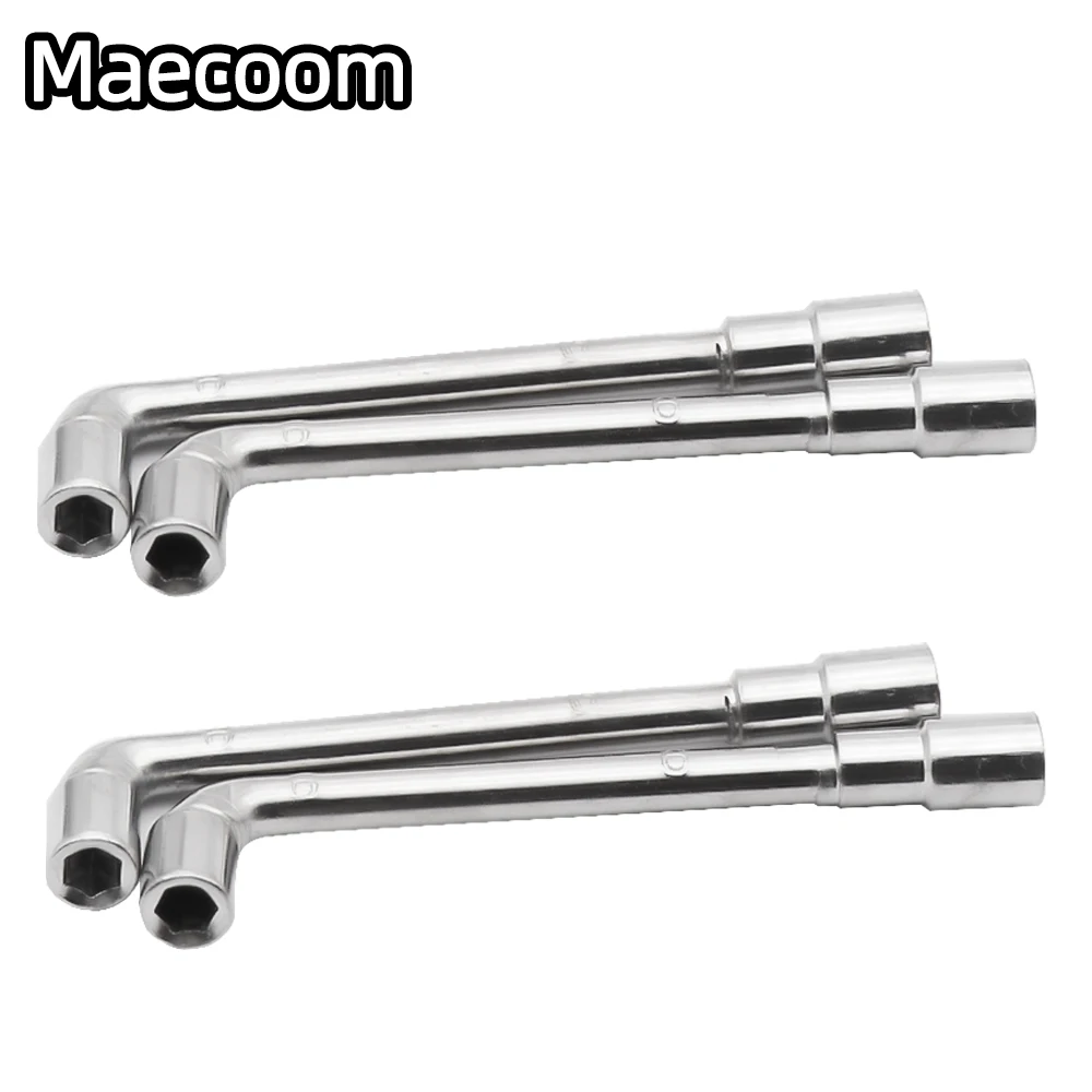 6mm 7mm L-shaped Wrench Hexagonal Wrench Fixing MK8 E3D Nozzle Mini Sleeve Wrench Maintenance Tools 3D Printer Parts Spanner