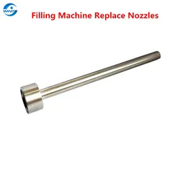 Free Shipping 304SS Liquid anti-leakage piston Filling Machine Replace nozzle, filling head valve of filler accessories