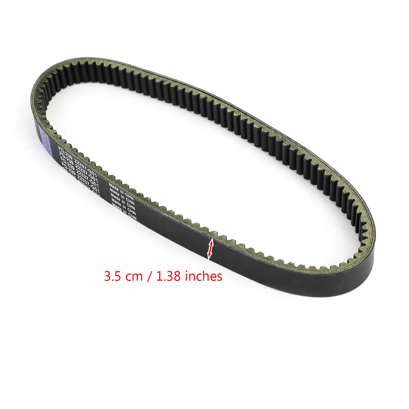 Artudatech Drive Belt V-belt fit for E-Z-GO EZGO Elec Marathon 2-Cycle Gas Golf Cart 22337G1