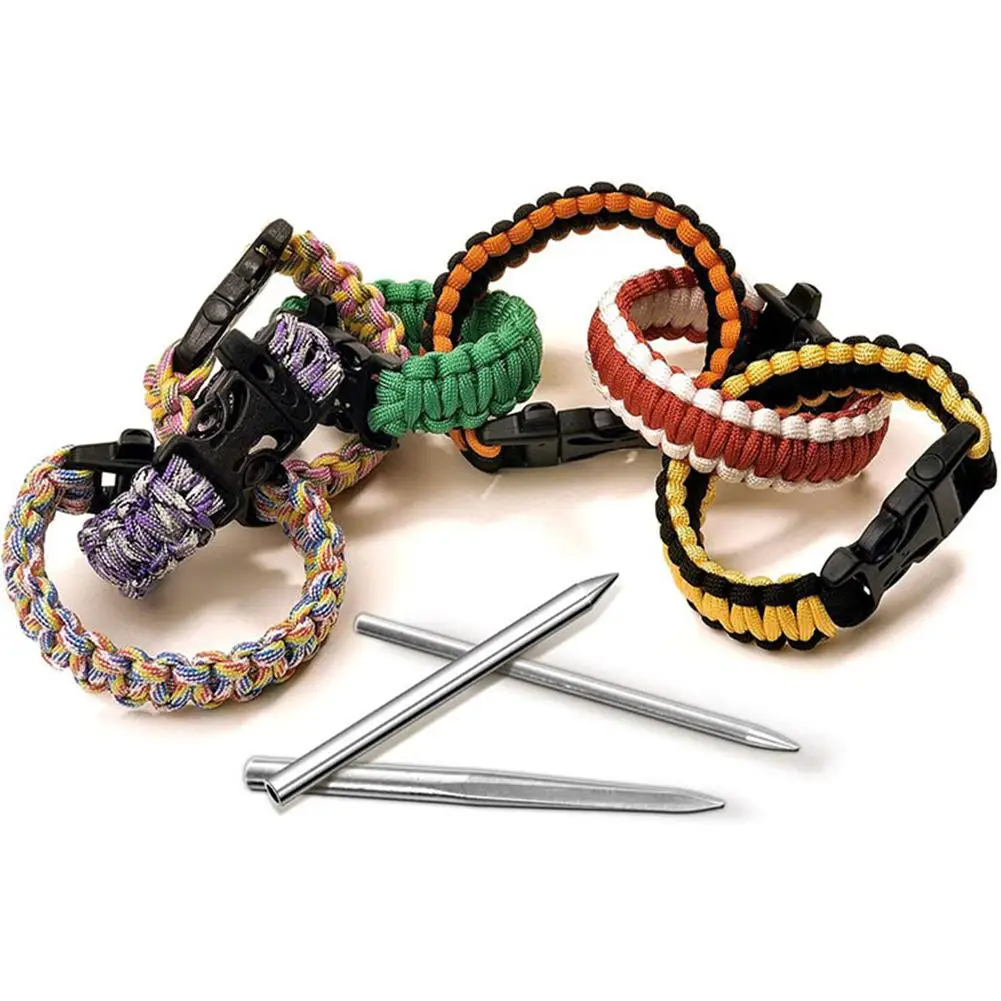 Marlinspike knotters ferramenta portátil marlinspike para paracord lacing agulhas para paracord ou trabalho de couro diy jóias ferramentas kits