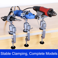 360° Rotating Table Vise Bench Clamp Bracket Multifunctional Electric Grinder Stand Holder Accessories For Dremel Tool