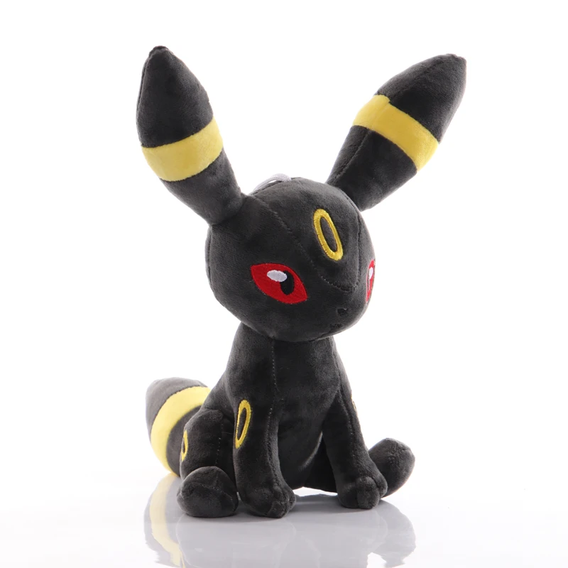 1pcs 25cm 1pcs Umbreon Plush Toys Dolls kawaii Umbreon Pendant Clip Soft Stuffed Plush Doll Peluches Gifts for Children Kids