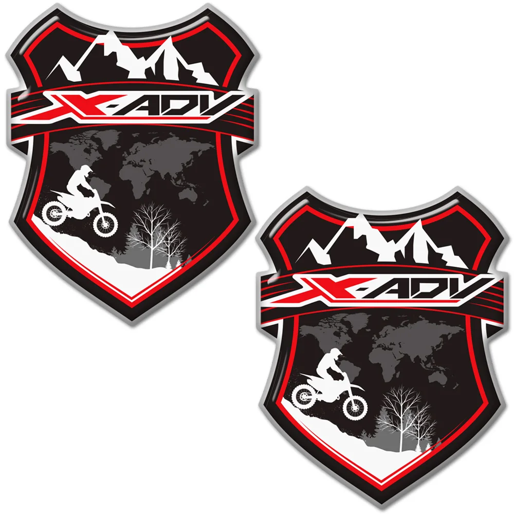 

Scooters X ADV For HONDA XADV X-ADV 750 150 Side Panel Stickers Tank Pad Fuel Protector Fairing Emblem Windshield Motorcycle