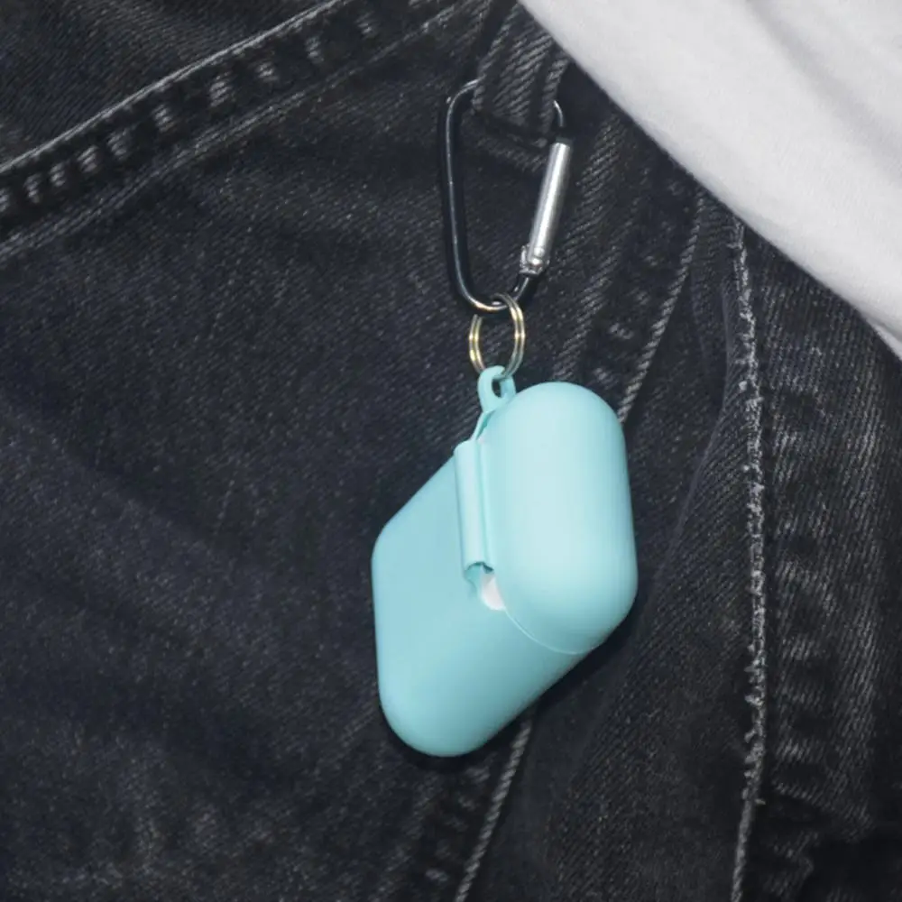 Funda protectora de silicona para auriculares, cubierta ultrafina de TPU con gancho para auriculares, Protector para I9S/I10/I11/I12