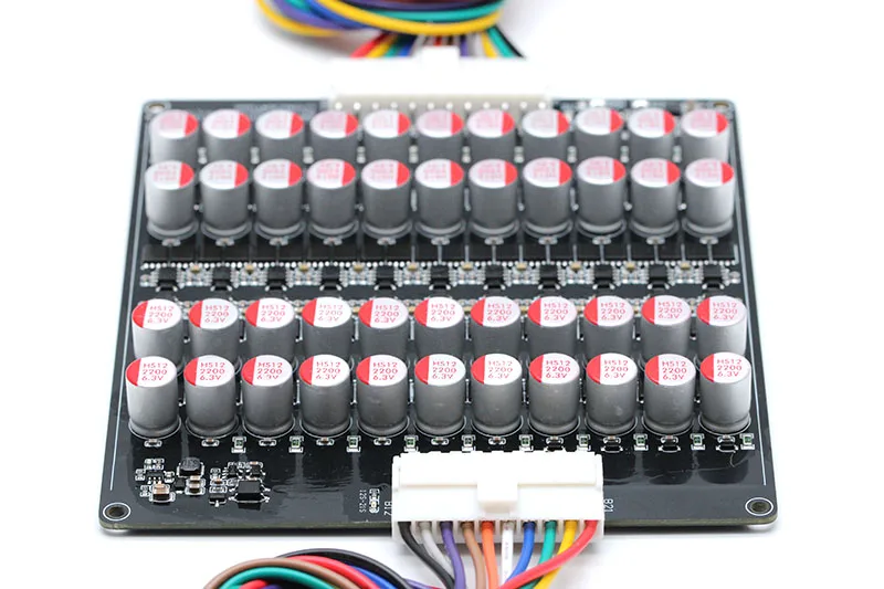 Imagem -03 - Balanceador Ativo Equalizador li Ion Polímero Lifepo4 Lto Bateria de Lítio Bms Placa de Equilíbrio de Transferência de Energia 17s 18s 19s 20s 21s 5a
