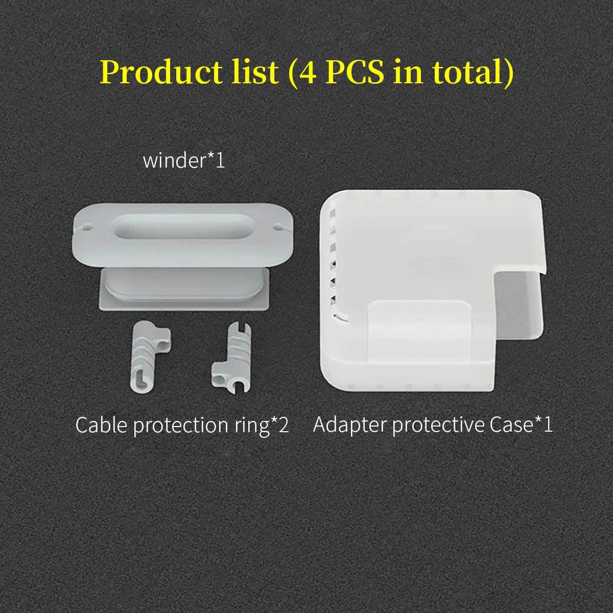 Adapter Protector Case for Apple MacBook Air Pro 2022 29W/30W/35W/60W/61W/85W/87W/96W Charger Cable Organizer Cover