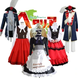 Hetalia Axis Powers APH Netherlands Prussia America Norway Finland Belarus Poland Characters Cosplay Costume,Customized Accepted