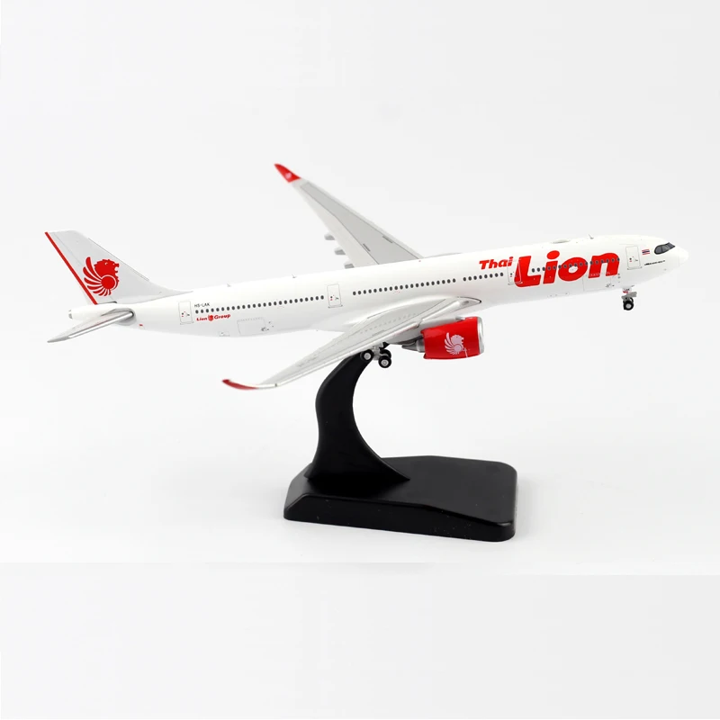 1:400 Scale Thai Lion Airways A330-900NEO Airlines Model with Base Alloy Aircraft For Collectible Souvenir Show Gift Toys