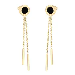 LUXUKISSKIDS Tassel Stainless Steel Dangle Christmas Earrings For Women Fashion 2020 Earings Set Jewelry pendientes brincos bulk