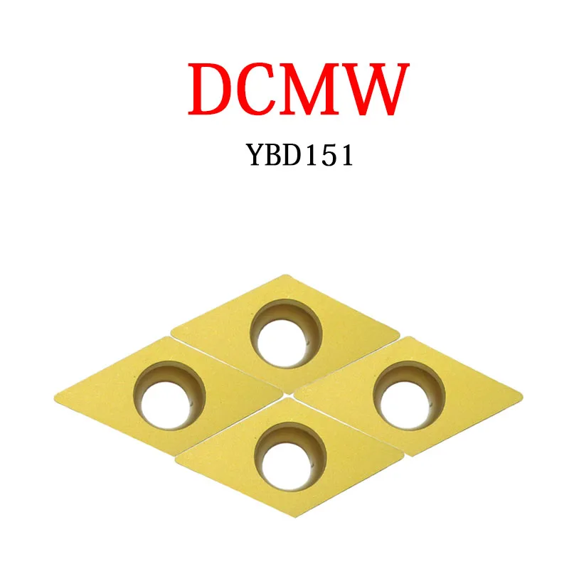 

DCMW DCMW11T304 11T304 YBD151 CNC Diamond Carbide Insert Special For Processing Cast Iron Lathe Turning Tool Holder Machine