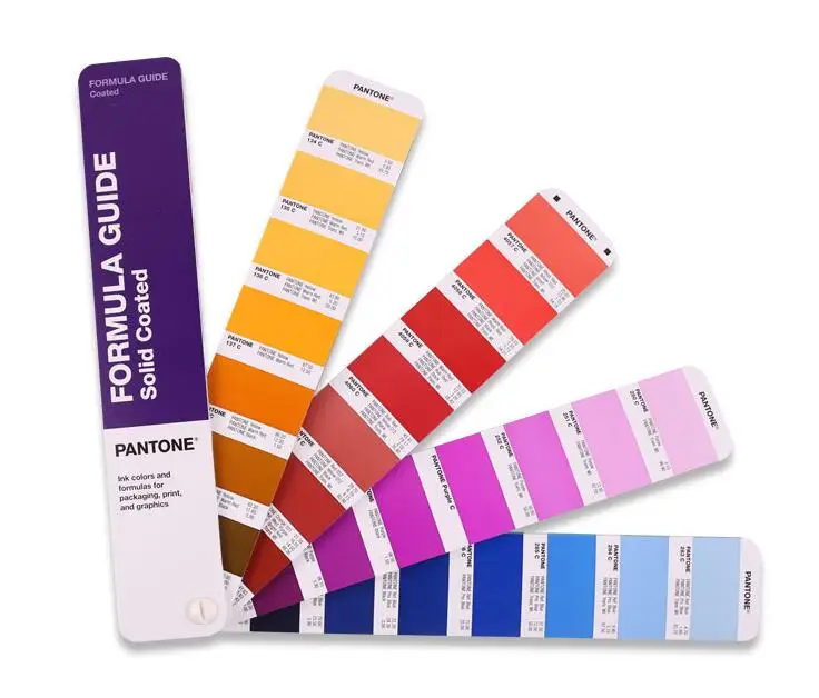 2 PCS Color Card 2161color PANTONE International Solid Coated