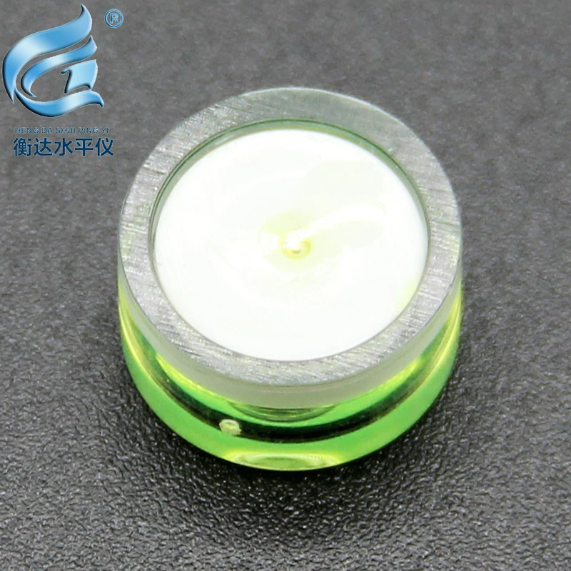 Plastic Niveau Bubble Hoge Precisie Niveau Bubble 12*6Mm 100Pcs/Batch