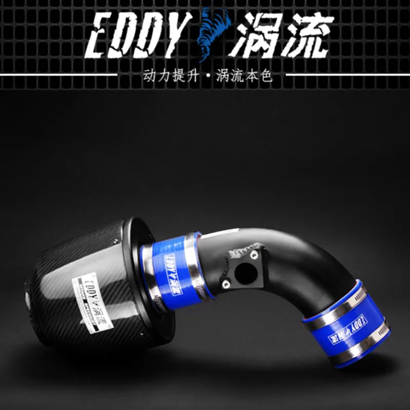 EDDY Intake System Air Intake Pipe & Carbon Fiber Air Filter for Suzuki Vitara 2.4 2012 Car Engine Parts Accessories