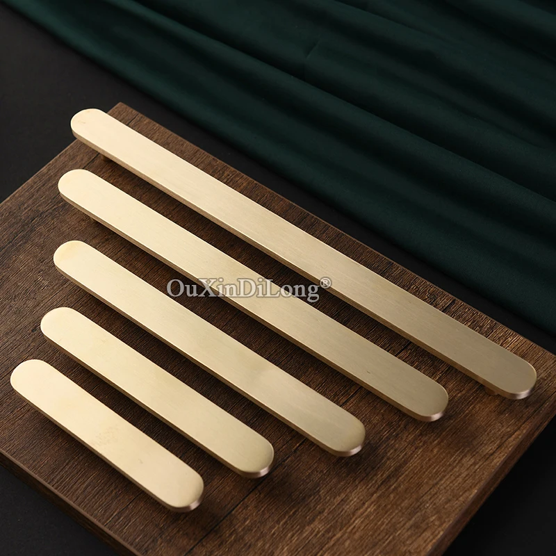 Top Quality 10PCS European Brass Cabinet Door Handles Cupboard Wardrobe Closet Drawer Kitchen TV Cabinet Pulls Handles and Knobs