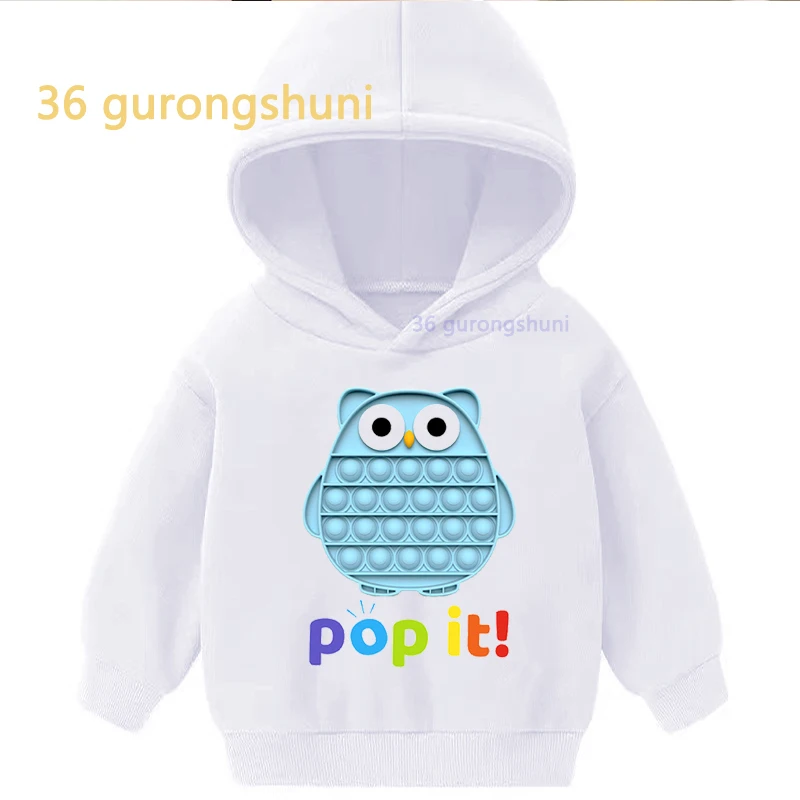 

Детские толстовки с рисунком рыбы для мальчиков, детская одежда, свитшоты с графическим принтом в виде цыпленка, животного, поп-оно, подсолнуха для девочек, детская зимняя Толстовка