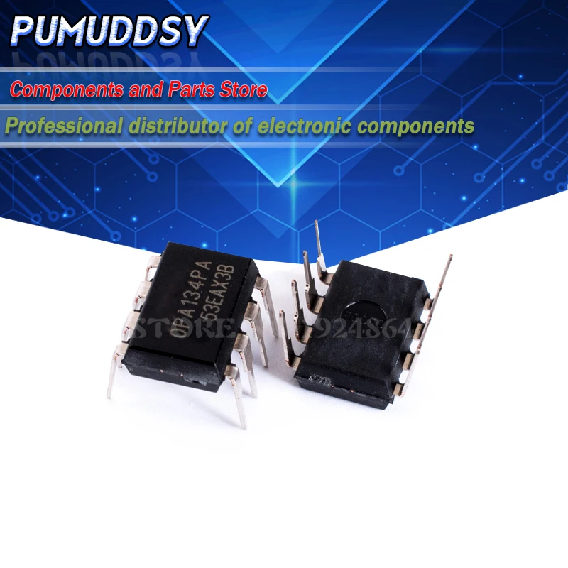 5PCS OPA134PA OPA134 DIP-8 High Performance Audio Single Op Amp IC