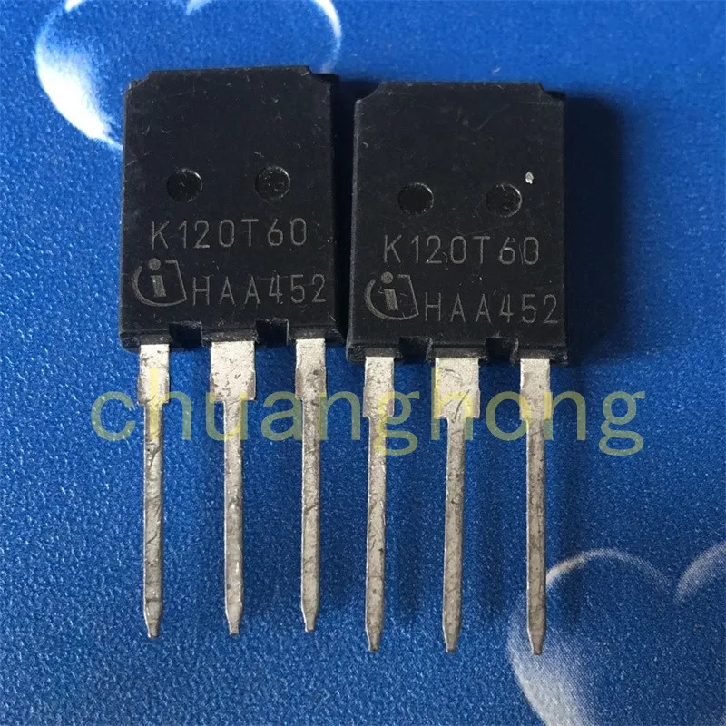 1Pcs/Lot Original New Triode K120T60 Field Effect IGBT Tube TO-247 Transistor