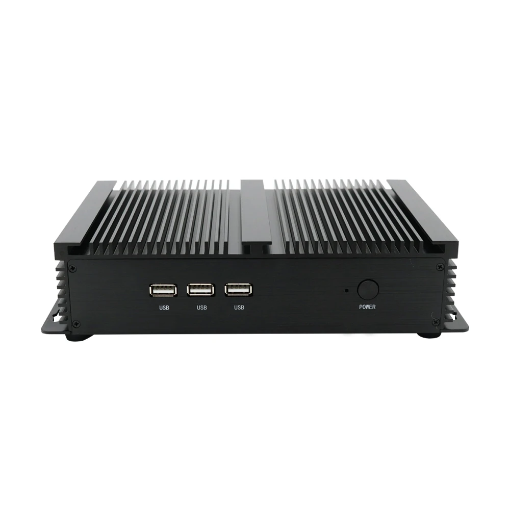 Imagem -02 - Mini pc Computador Fanless i7 8565u i5 8265u i3 7020u Computador Industrial 24 Horas de Trabalho com Hdmi Vga Dual Display 300m Wifi 4k hd Htpc