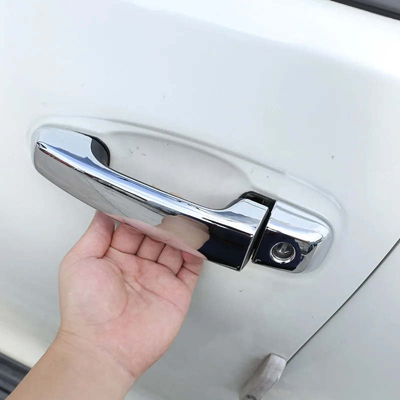 Door Handle Trim ABS 2 Style Car Accessories Exterior For Toyota Land Cruiser Prado FJ150 150 2010-2018