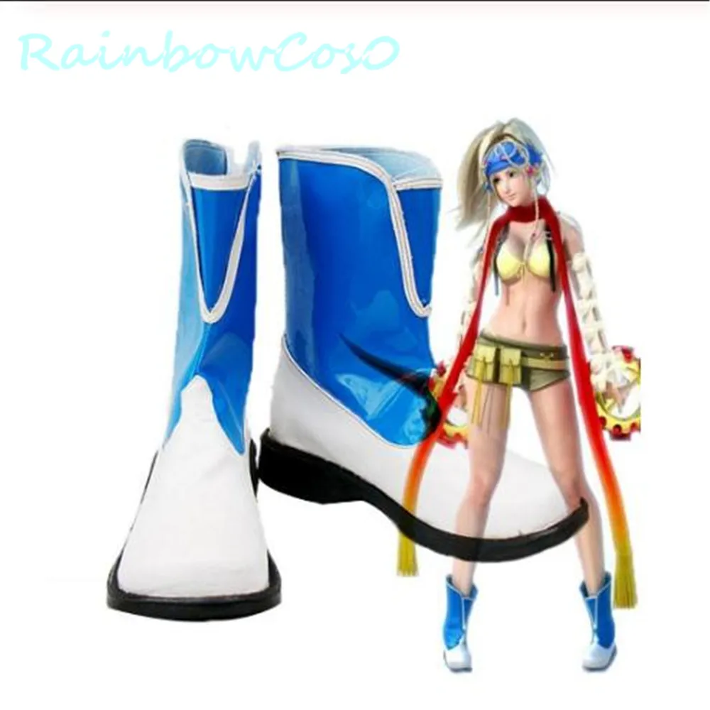

FF10 Final Fantasy Rikku Cosplay Shoes Boots RainbowCos0 Christmas Game Anime Halloween W893