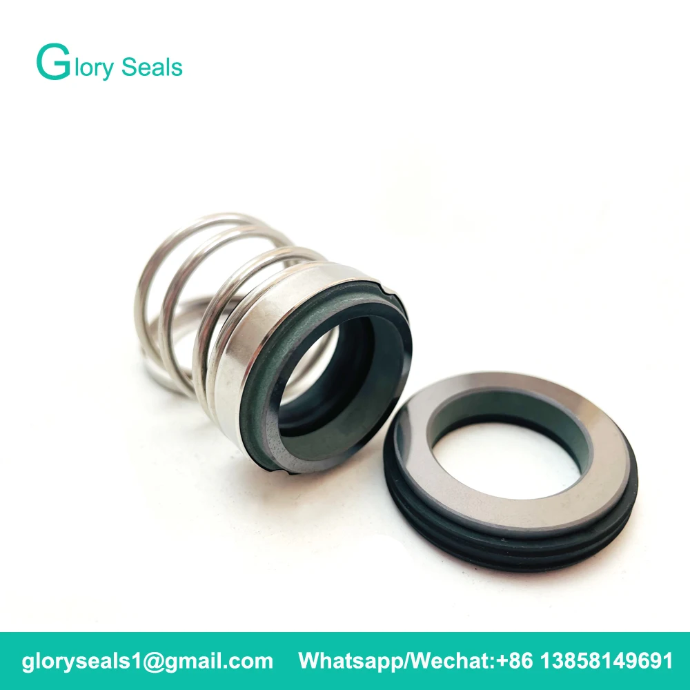 

BIA-25 Mechanical Seals Repace To Seal BIA Single Spring Elastomer Rubber Bellow Seal Shaft Size 25mm SIC/SIC/VIT 2pcs/lot