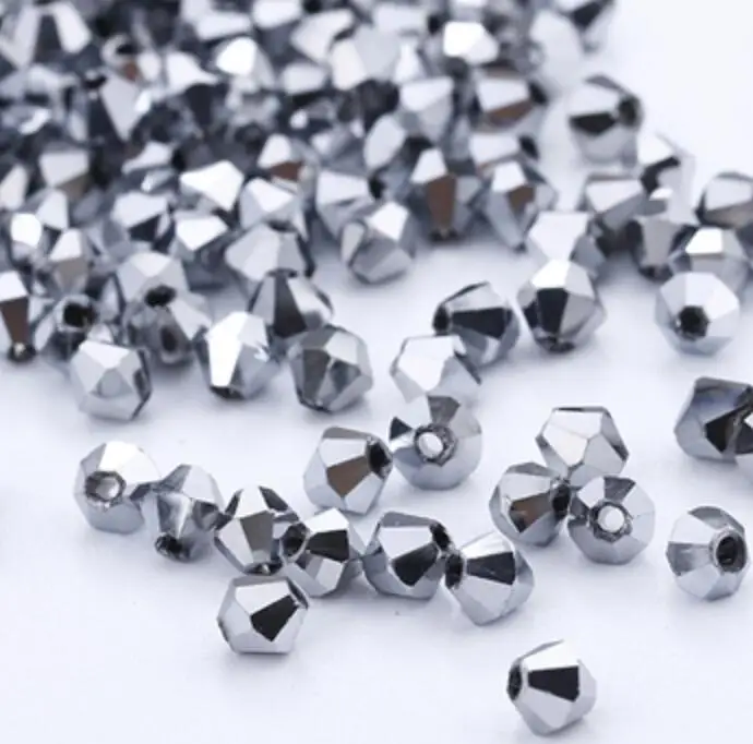 

Серебряные 4 мм 720 шт./лот китайские хрустальные Биконусы высшего качества Бесплатная доставка