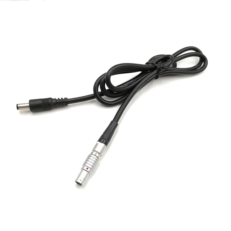 DC 5,5 2,1 Stecker auf 0B 2-Pin-Kabel für Teradek Bolt Transmitter, Tilta Akkuhalterung, ARRI RED Kamera, 5,5 mm * 2,1 mm DC-Stecker-Stromkabel – Detail 1