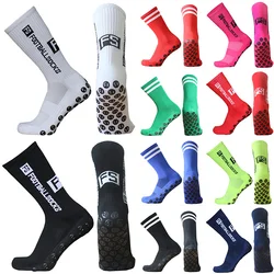 Calcetines deportivos antideslizantes FS para hombre y mujer, medias de fútbol con agarre para Rugby y béisbol