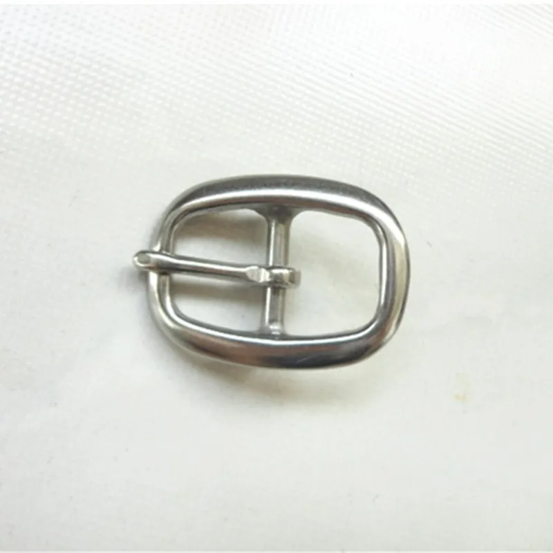 20 Pieces Stainless Steel Pin Buckle Leather Craft Buckle Halter Hardware Accessories 21mm