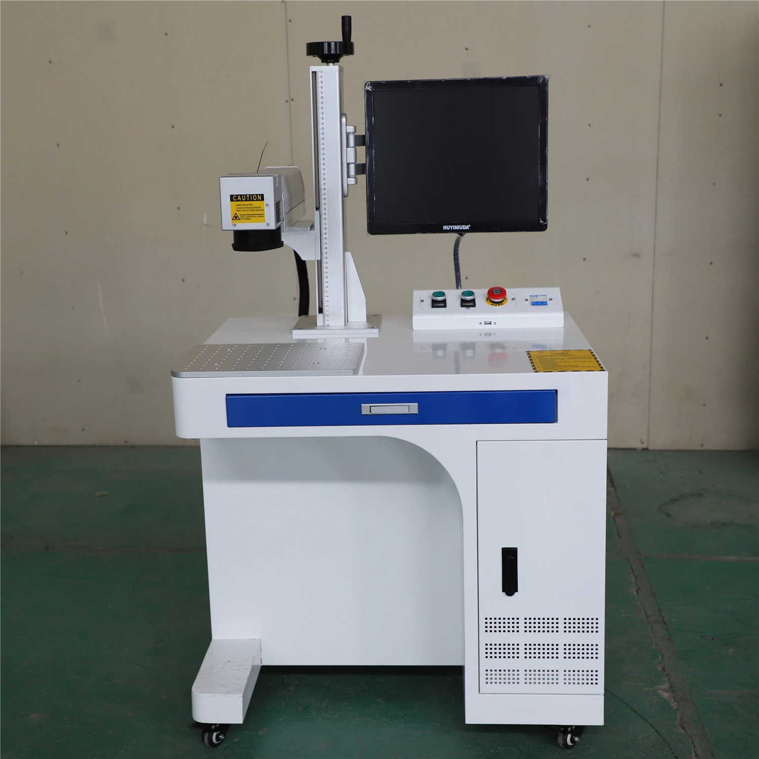 ROBOTEC logo characters numbers bar code fiber laser marking machine for sale