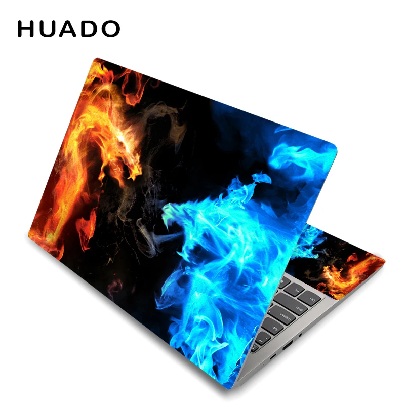 Cool Black Pattern Notebook Sticker 15 "17" 14 "12" PC Sticker Cover portatile Laptop Skin per Macbook/HP/Dell