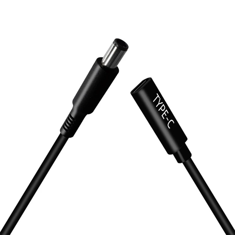 Кабель с разъемом USB Type-C на 7,4x5,0 мм, разъем постоянного тока для зарядного устройства ноутбука, конвертер для Dell Latitude E7406 E7450