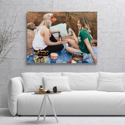 Custom Print Canvas Painting from Best Friend Posters And Prints Animal Figure Landscape Abstract Picture Living Room Wall Decor